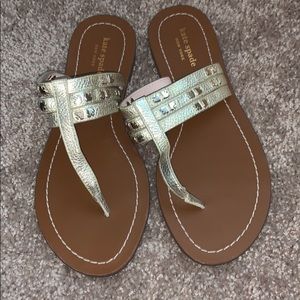 Kate spade leather sandals